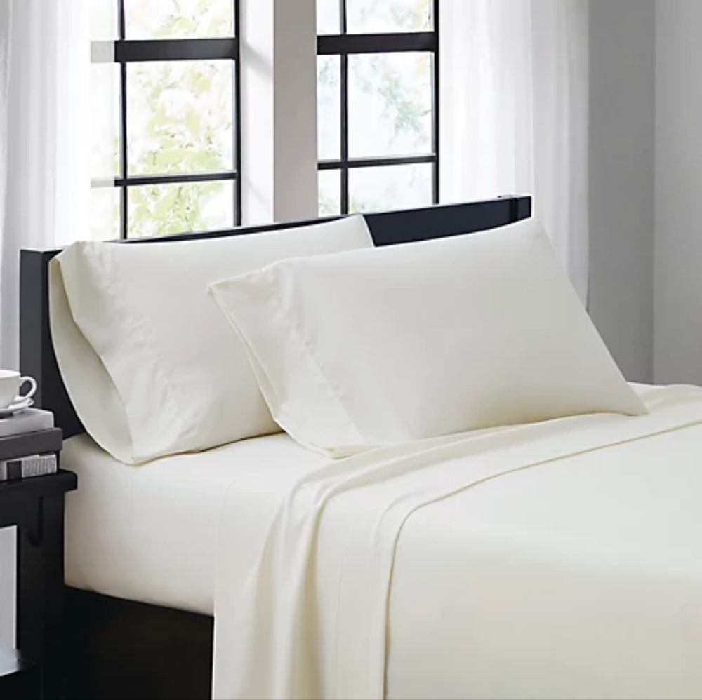 Truly Soft Everyday Sheet Set Ivory  3-Piece Twin XL Sheet Set